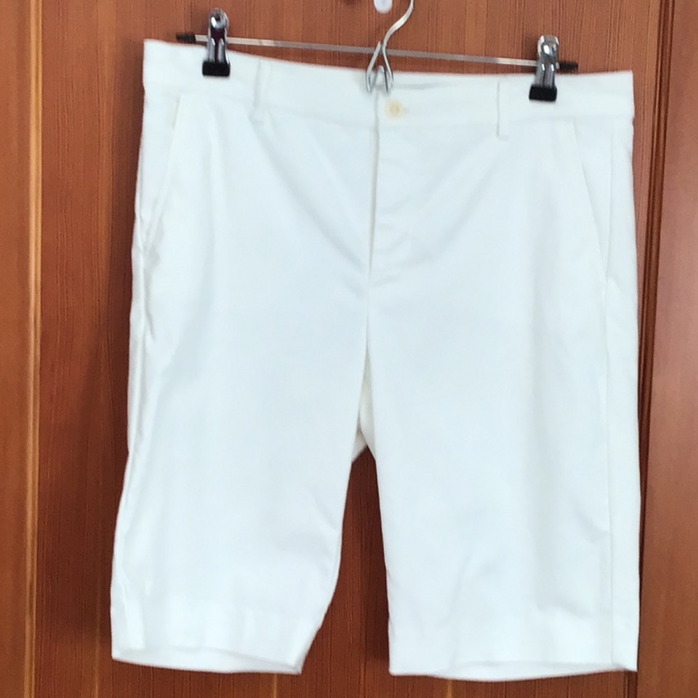 Lauren Ralph Lauren White Shorts Knee Length